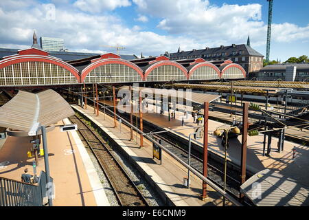 Central Train Station, Copenhagen, Denmark Stock Photo