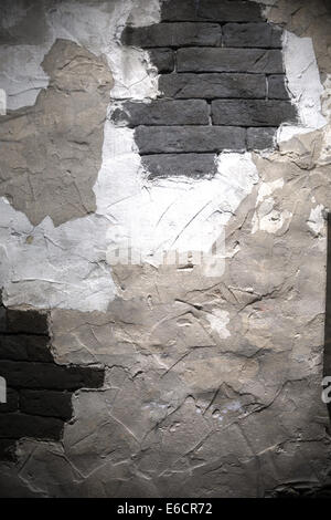 Abstract mottled grunge background texture with spotty pattern wall, old colored rough wall background Stock Photo