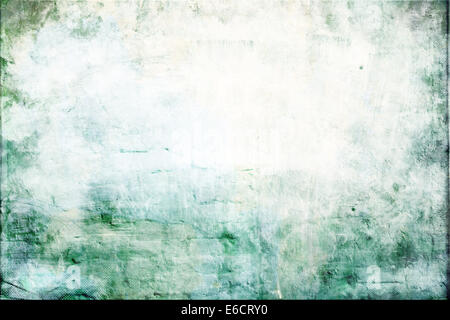 Concrete green Wall Background Stock Photo