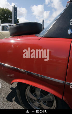 Classic Rover P6 cars at a car club gathering in England Stock Photo ...