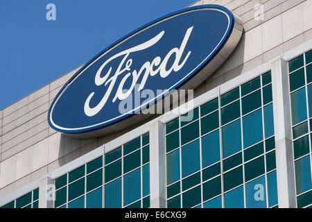The headquarters of The Ford Motor Company in Dearborn, Michigan. Stock Photo