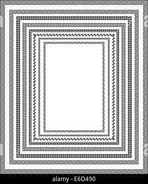 Download Set of vector borders and lines. Design horizontal ...