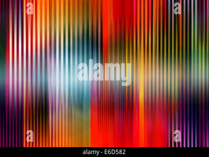 Editable vector abstract background of colorful stripes made using a single gradient mesh Stock Vector