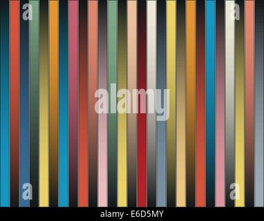 Editable vector background illustration of colorful stripes Stock Vector