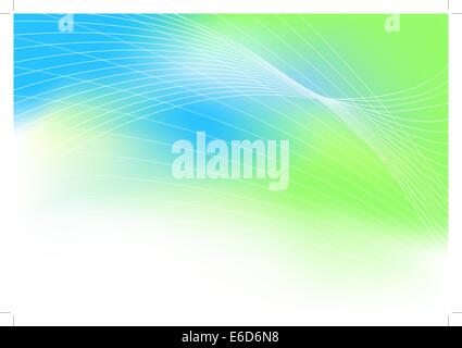 Editable vector eps10 abstract illustration made with transparencies and color mesh Stock Vector