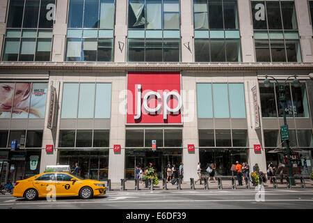 The Midtown Manhattan JCPenney department store in New York is seen ...