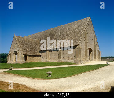 he Great Barn Coxwell Oxfordshire UK Stock Photo