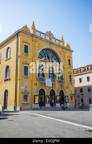 Croatian National Theatre, Split, Croatia Stock Photo