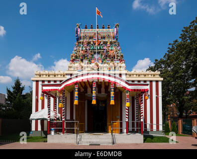 Sri Mayurapathy Murugan Tamil Temple in Berlin Germany Stock Photo