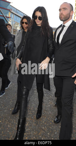 Celebrities at the Tate Modern for Top Fashion Show Featuring: Kate