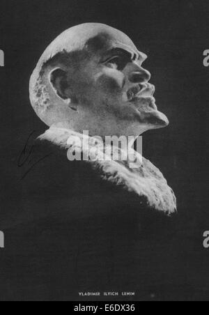 Vladimir Ilyich Lenin (1870-1924), Russian Revolutionary and Premier of the Soviet Union 1922-24, Portrait, circa 1910's Stock Photo