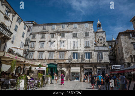 Peoples Square (Pjaca) (Narodni Trg), Old Town, Split ...