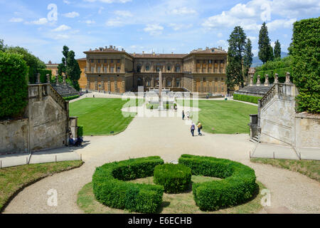 The Pitti Palace Florence Stock Photo