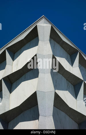 exterior of the Beinecke Rare Book and Manuscript Library at Yale New Haven Stock Photo