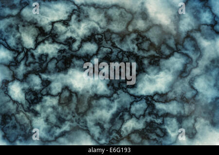 Blue marble stone background Stock Photo