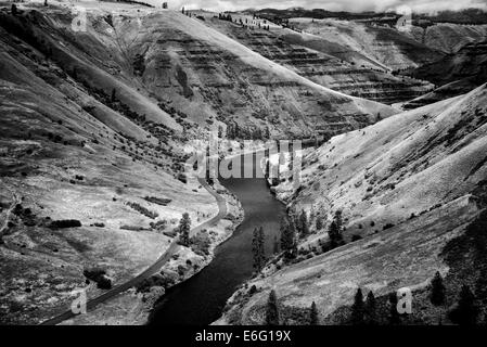 Grand Ronde Wild and Scenic River and canyon. Oregon Stock Photo