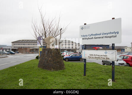 West Wales General Hospital - Withybush Hospital in Haverfordwest Stock ...