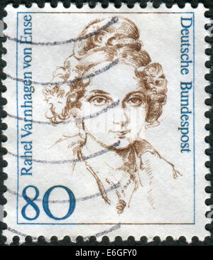 GERMANY - CIRCA 1994: Postage stamp printed in Germany, shows portrait of Rahel Varnhagen von Ense, circa 1994