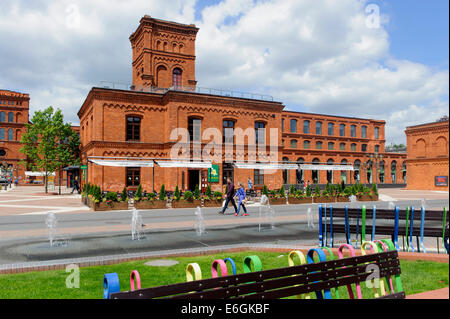 Shopping und cultural centre Manufaktura in Lodz, Poland, Europe Stock Photo