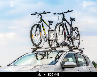 bike on car roof