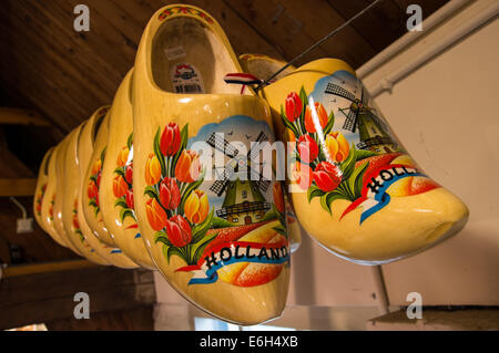 Traditional wooden clogs, Amsterdam Netherlands Stock Photo