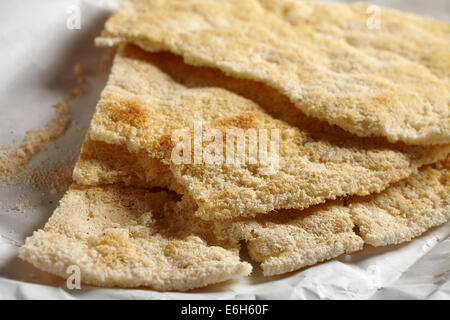 Cassava Bread from the Dominican Republic Stock Photo