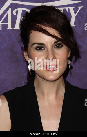 Los Angeles, California, USA. 23rd Aug, 2014. Michelle Dockery attends Variety and Women In Film Annual Pre-Emmy Celebration on August 23rd 2014 at Gracias Madre in West Hollywood, California. USA. Credit:  TLeopold/Globe Photos/ZUMA Wire/Alamy Live News Stock Photo