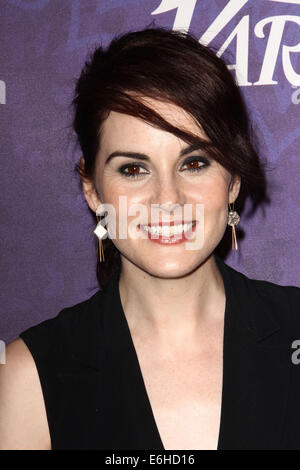 Los Angeles, California, USA. 23rd Aug, 2014. Michelle Dockery attends Variety and Women In Film Annual Pre-Emmy Celebration on August 23rd 2014 at Gracias Madre in West Hollywood, California. USA. Credit:  TLeopold/Globe Photos/ZUMA Wire/Alamy Live News Stock Photo