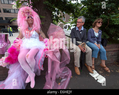 Brighton Pride Parade and Festival, 2014 Stock Photo