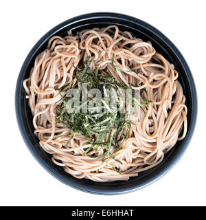 Japanese Noodles Soba Stock Photo