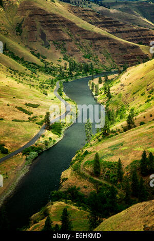 Grand Ronde Wild and Scenic River and canyon. Oregon Stock Photo