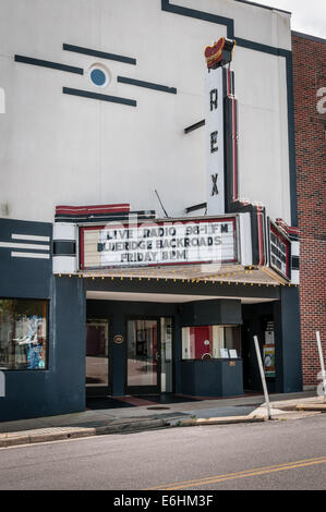 Rex Theater, 113 East Grayson Street, Galax, Virginia Stock Photo