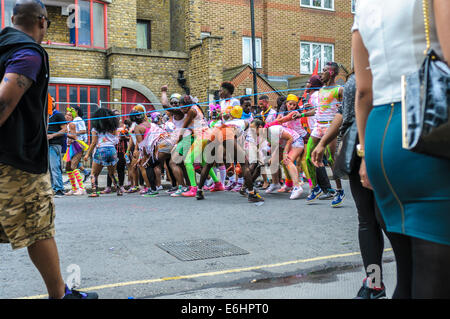 Notting Hill Carnival 2014, Children's day on Sunday Stock Photo