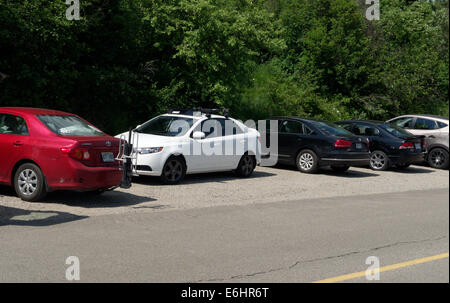 Bad parking Stock Photo