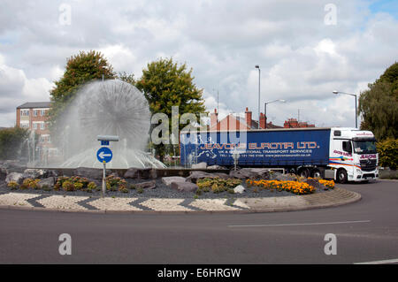 The Dandelion Fountain, Nuneaton, Warwickshire, England, UK Stock Photo