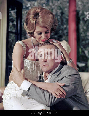 TWO WEEKS IN ANOTHER TOWN 1962 MGM film with Cyd Charisse and Kirk Douglas Stock Photo