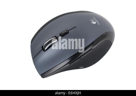 Wireless Optical Mouse Stock Photo