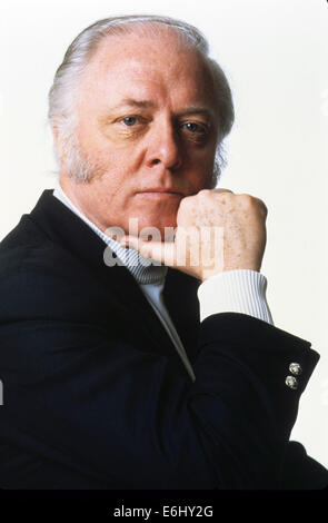RICHARD ATTENBOROUGH (Aug. 29, 1923 - Aug. 24, 2014) was an English actor, film director, producer and entrepreneur. He was the President of the Royal Academy of Dramatic Art (RADA). He won two Academy Awards as a film director and producer for 'Gandhi' in 1983. He has also won four BAFTA Awards and four Golden Globe Awards. PICTURED: Actor and director Sir RICHARD ATTENBOROUGH, circa 1980's. © Globe Photos/ZUMAPRESS.com/Alamy Live News Stock Photo