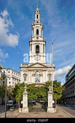 St Mary le Strand Church in the Aldwych, London Stock Photo