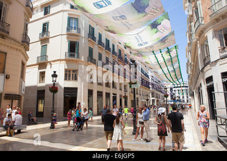 Shopping centre at Malaga in Spain Europe Stock Photo