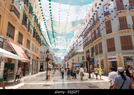 Shopping centre at Malaga in Spain Europe Stock Photo