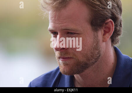 Portrait of a young bearded gentleman Stock Photo