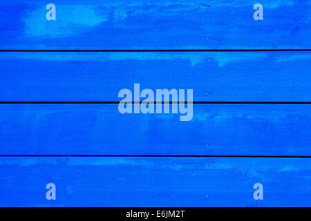 Navy blue horizontal planks for background or texture Stock Photo