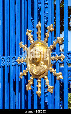 Blå Porten, blue gate, entrance to the country park on Djurgården ...