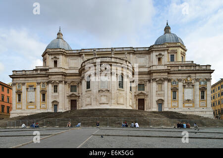 Papal Basilica of Santa Maria Maggiore, Rome, Lazio, Italy Stock Photo