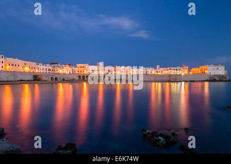 Old Town, Gallipoli, Lecce Province, Puglia, Italy, Europe Stock Photo ...