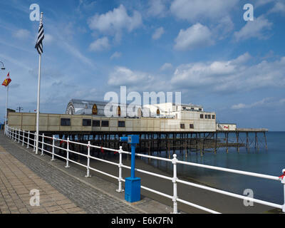 Royal Pier Aberystwyth Ceredigion Wales UK Stock Photo