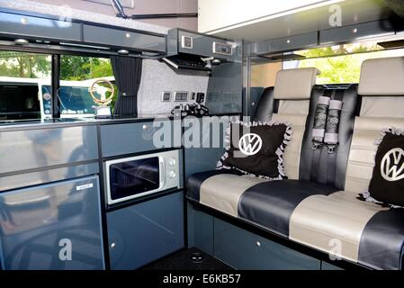 Interior of Volkswagen Transporter at the National Motor Museum ... Interior of Volkswagen Transporter at the National Motor Museum ...