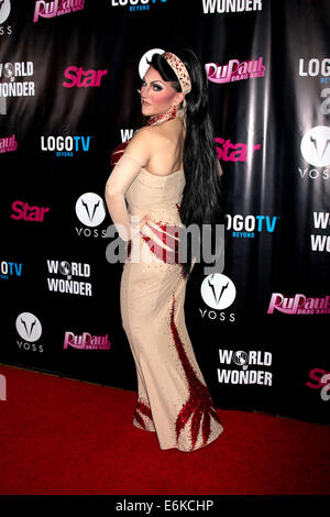 RuPaul's Drag Race Season 6 Premiere Party - Arrivals  Featuring: BenDeLaCreme Where: Los Angeles, California, United States When: 17 Feb 2014 Stock Photo