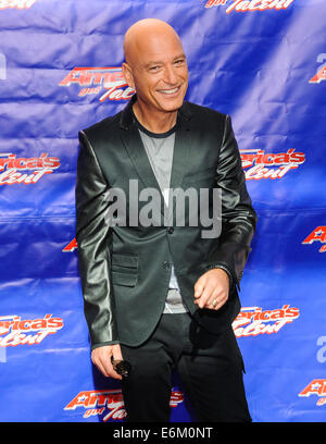 Season 9 of America's Got Talent  First Taped Auditions with Judges  Photo Opportunity  Featuring: Howie Mandel Where: New York, New York, United States When: 20 Feb 2014 Stock Photo